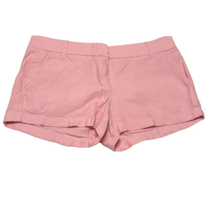 NWOT J.CREW PINK 3” CHINO SHORTS SZ 6